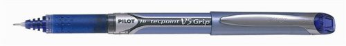 Rollertoll, 0,3 mm, tűhegyű, kupakos, PILOT Hi-Tecpoint V5 Grip, kék (PHTGRK)