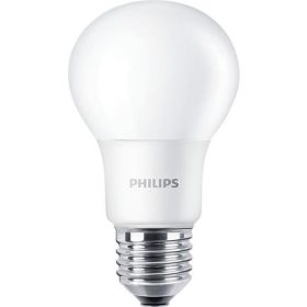   LED izzó, E27, gömb, A60, 5.5W, 470lm, 2700K, PHILIPS CorePro (PLED002)