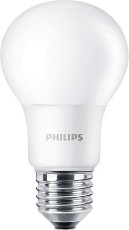 LED izzó, E27, gömb, A60, 5W, 470lm, 3000K, PHILIPS CorePro (PLED43)