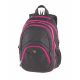 Hátizsák, 2in1, notebook tartóval és audió csatlakozóval, PULSE Teens, pink-fekete (PLS121793L)