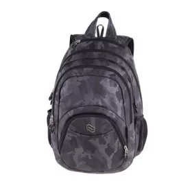   Hátizsák, 2in1, notebook tartóval és audió csatlakozóval, PULSE Teens Tough Army (PLS122053F)