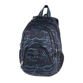   Hátizsák, 2in1, notebook tartóval és audió csatlakozóval, PULSE Teens Blue Lava (PLS122055F)
