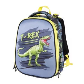   Hátizsák, anatómiai, PULSE Anatomic Cube T-Rex, fekete-zöld (PLS122160F)