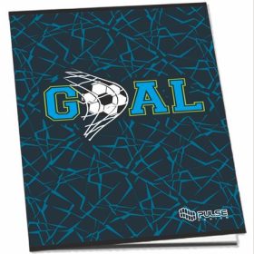   Füzet, tűzött, A4, vonalas, 52 lap, PULSE Boys (PLS220247)