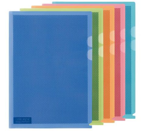 Genotherm, L, adatvédelmi, A4, PP, PLUS, 5 különböző szín (PLUS89896)