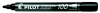 Alkoholos marker, 1 mm, kúpos, PILOT Permanent Marker 100, fekete (PPM100FK)