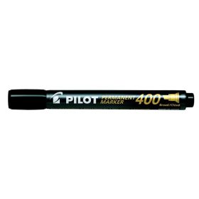   Alkoholos marker, 1,5-4 mm, vágott, PILOT Permanent Marker 400, fekete (PPM400FK)