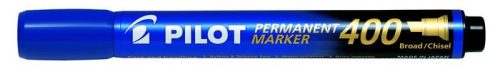 Alkoholos marker, 1,5-4 mm, vágott, PILOT Permanent Marker 400, kék (PPM400K)