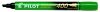 Alkoholos marker, 1,5-4 mm, vágott, PILOT Permanent Marker 400, zöld (PPM400Z)