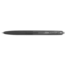   Golyóstoll, 0,22 mm, nyomógombos, PILOT Super Grip G, fekete (PSGGNYFK)
