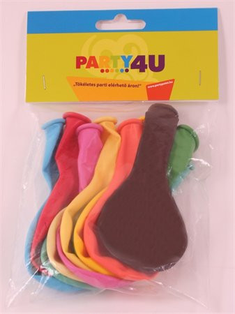 Léggömb, 26 cm, vegyes szín (PT0110)