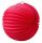 Lampion, kerek, 22 cm, piros (PT101801400715)
