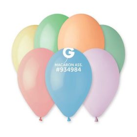 Léggömb, 26 cm, vegyes pasztel színekben (PT10200009MAC)
