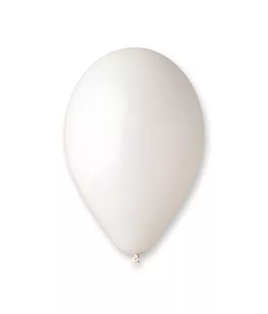 Léggömb, 30 cm, fehér (PT1101)