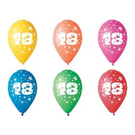 Léggömb, 26 cm, számos, 18 (PT11PR18)