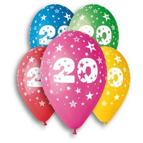 Léggömb, 26 cm, számos, 20 (PT11PR20)