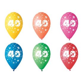 Léggömb, 26 cm, számos, 40 (PT11PR40)