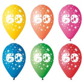 Léggömb, 26 cm, számos, 60 (PT11PR60)