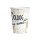 Pohár, papír, 250 ml, Boldog Új évet (PTFUN202)