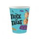 Pohár, papír, 2,5 dl, Trick or Treat (PTPWKBOO)