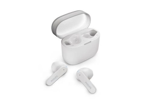 Fülhallgató, TWS vezeték nélküli, Bluetooth 5.3, PHILIPS TAT2139, fehér (PTWS2139WT)