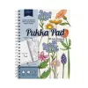 Spirálfüzet, B5, vonalas, színezővel, 100 lap, PUKKA PAD Jotta Notebook, vegyes szín (PUP2142)
