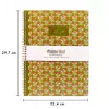 Spirálfüzet, A4+, vonalas, 100 lap, PUKKA PAD Floral Jotta Notebook, vegyes minta (PUP2143)