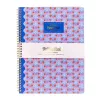 Spirálfüzet, A4+, vonalas, 100 lap, PUKKA PAD Floral Jotta Notebook, vegyes minta (PUP2143)