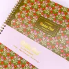 Spirálfüzet, A4+, vonalas, 100 lap, PUKKA PAD Floral Jotta Notebook, vegyes minta (PUP2143)