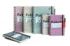 Spirálfüzet, A5, vonalas, 100 lap, PUKKA PAD Metallic Project Book, vegyes szín (PUP6336)