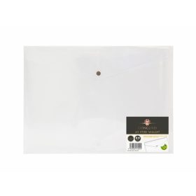   Irattartó tasak, A3, PP, patentos, PUKKA PAD Concord, áttetsző (PUP7094)