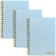 Spirálfüzet, B5, vonalas, 80 lap, FSC, PUKKA PAD Carpe Diem, égszínkék (PUP9378)