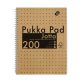 Spirálfüzet, A4, vonalas, 100 lap, PUKKA PAD Jotta Kraft (PUP9565)