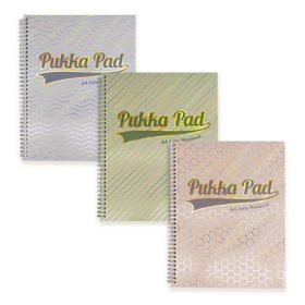   Spirálfüzet, A4+, vonalas, 100 lap, PUKKA PAD Haze Jotta, vegyes szín (PUP9865)