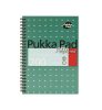 Spirálfüzet, A5, vonalas, 100 lap, PUKKA PAD, Metallic Jotta (PUPJJM021V)