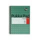 Spirálfüzet, A5, vonalas, 100 lap, PUKKA PAD, Metallic Jotta (PUPJJM021V)