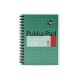 Spirálfüzet, A6, vonalas, 100 lap, PUKKA PAD, Metallic Jotta (PUPJJM036V)