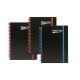 Spirálfüzet, A5, vonalas, 100 lap, PUKKA PAD, Neon notepad (PUPN7663V)