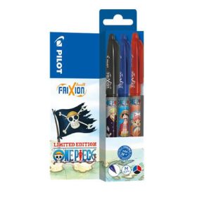   Rollertoll, 0,35 mm, nyomógombos, PILOT Frixion Ball One Piece, 3 különböző szín (PWLT449539)