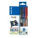 Rollertoll, 0,35 mm, nyomógombos, PILOT Frixion Ball One Piece, 3 különböző szín (PWLT449539)