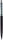 Golyóstoll, 0,8 mm, nyomógombos, fekete tolltest, PAX, kék (PX4030202)