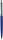 Golyóstoll, 0,8 mm, nyomógombos, sötétkék tolltest, PAX, kék (PX4030204)