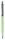 Golyóstoll, 0,8 mm, nyomógombos, pasztell zöld tolltest, PAX, kék (PX4030302)
