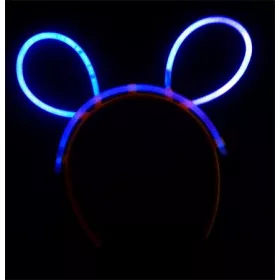   Fejpánt, sötétben világító, műanyag, neon színek (PYFJD5200)