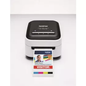   Etikett- és címkenyomtató, színes, BROTHER VC-500W (QPTVC500W)