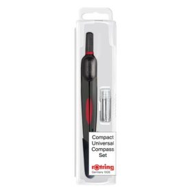   Körző, fém, heggyel, univerzális, ROTRING Compact (R0676530)
