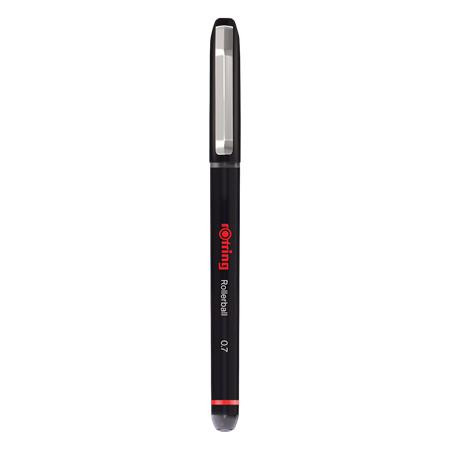Rollertoll, 0,7 mm, kupakos, ROTRING Rollerball, fekete (R2146104)