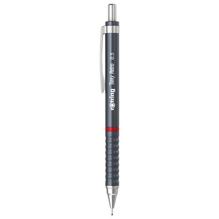 Nyomósirón, 0,5 mm, ROTRING Tikky Retro, szürke (R2202567)