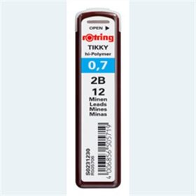 Grafitbél, 2B, 0,7 mm, ROTRING (R505706)