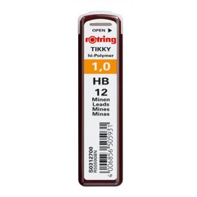 Grafitbél, HB, 1 mm, ROTRING (R505908)